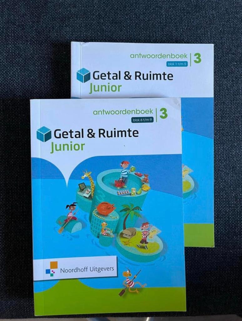 Getal en ruimte rekenen groep 3 antwoordboeken, Ophalen of Verzenden, Overige niveaus