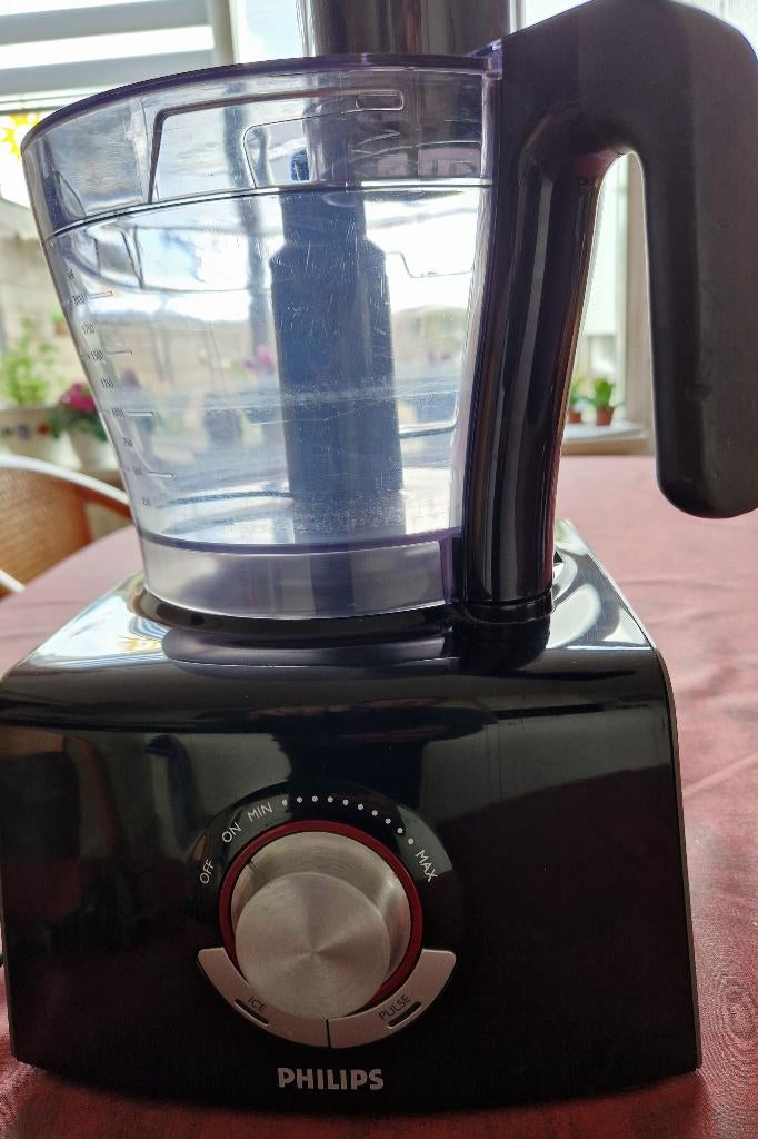 Philips keukenmachine, 1 tot 2 liter, 3 snelheden of meer, Ophalen of Verzenden, Zo goed als nieuw