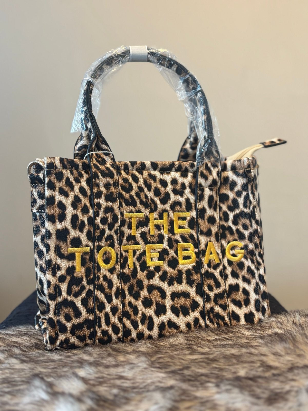 Trendy Luipaard Print Tote Bag - Nieuw!, Sieraden, Tassen en Uiterlijk, Tassen | Damestassen, Ophalen of Verzenden, Nieuw, Bruin