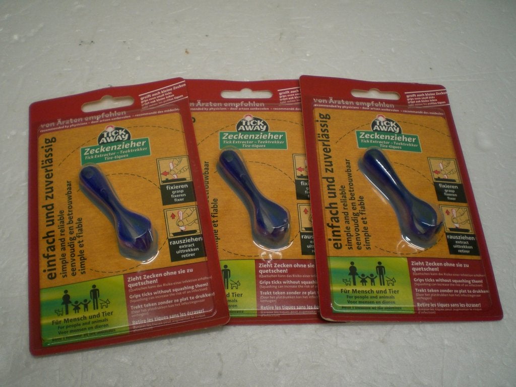 3X TEKENTREKKER-TEKEN TEKEN WEG TICK AWAY-NIEUW ORIGINEEL, Ophalen of Verzenden, Nieuw