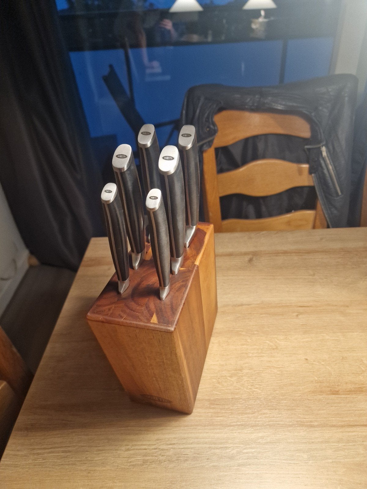 Boretti Messenset met Messenblok - Complete Keukenset, Ophalen, Nieuw