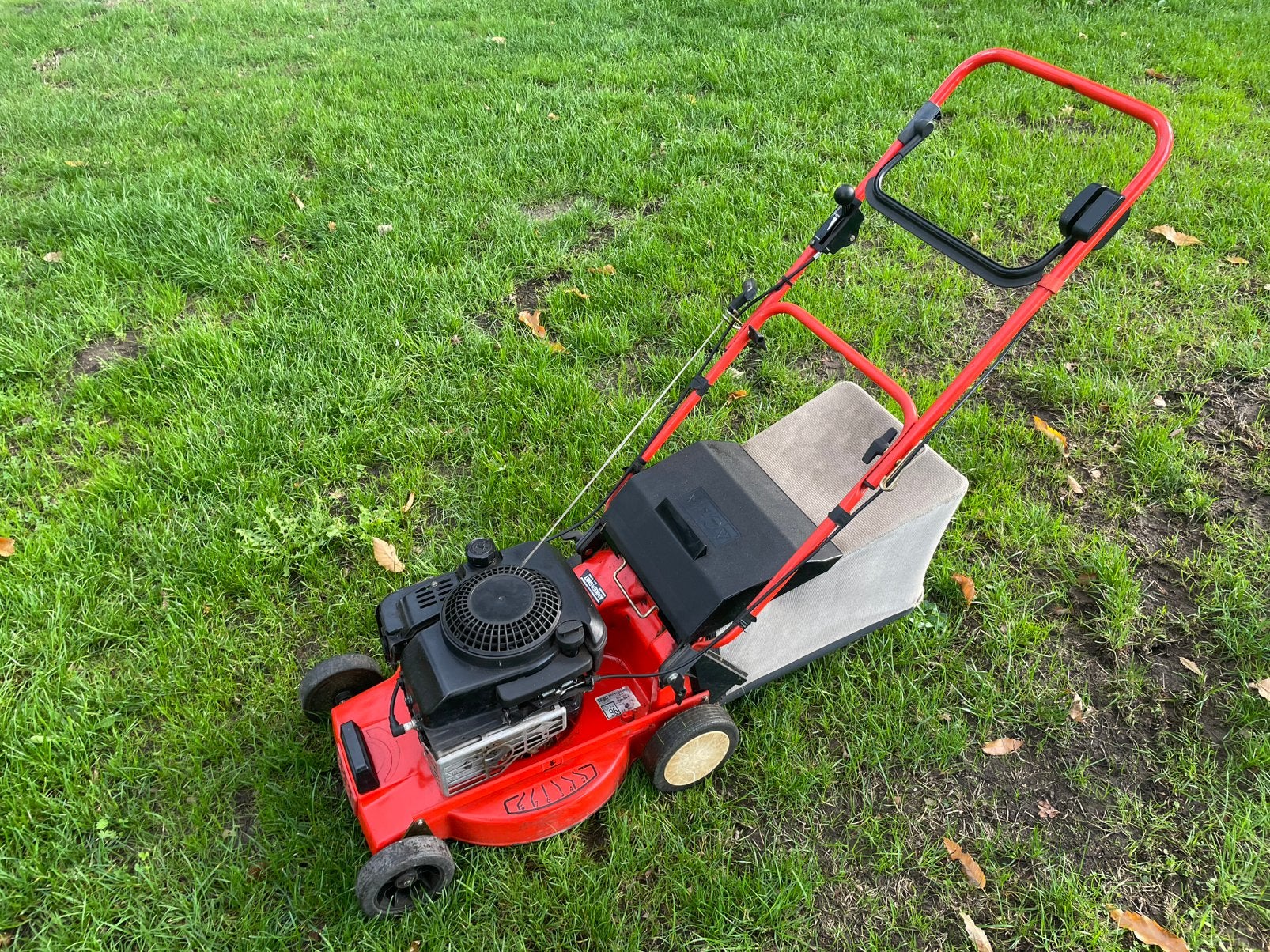 Sabo duwmaaier, Ophalen, Gebruikt, 40 t/m 49 cm, Benzine-grasmaaier