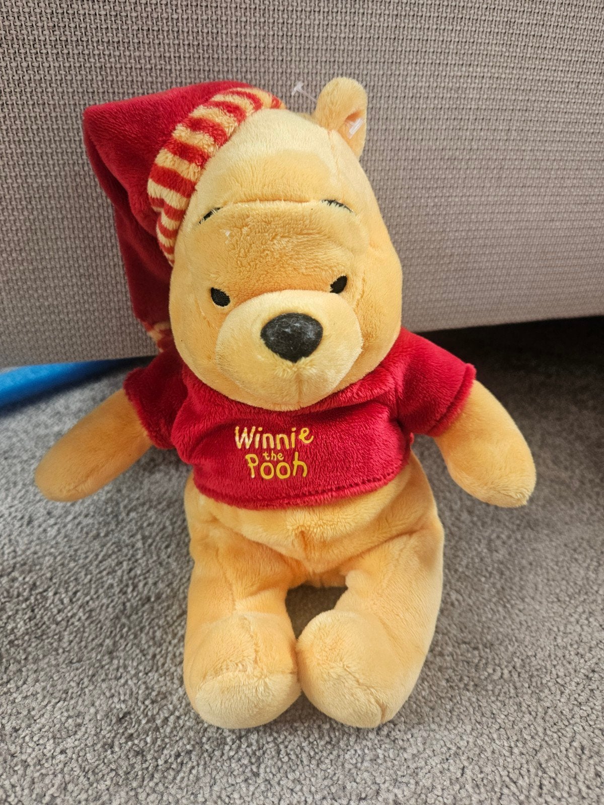 Winnie de Poeh knuffel met slaapmuts, Disney, Disney, Geel, Overige typen
