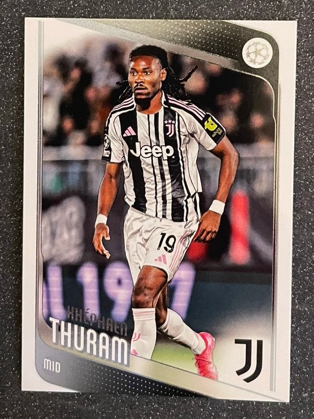 Topps UCC Flagship ‘26    THURAM    JUVENTUS, Verzenden, Zo goed als nieuw, Plaatje
