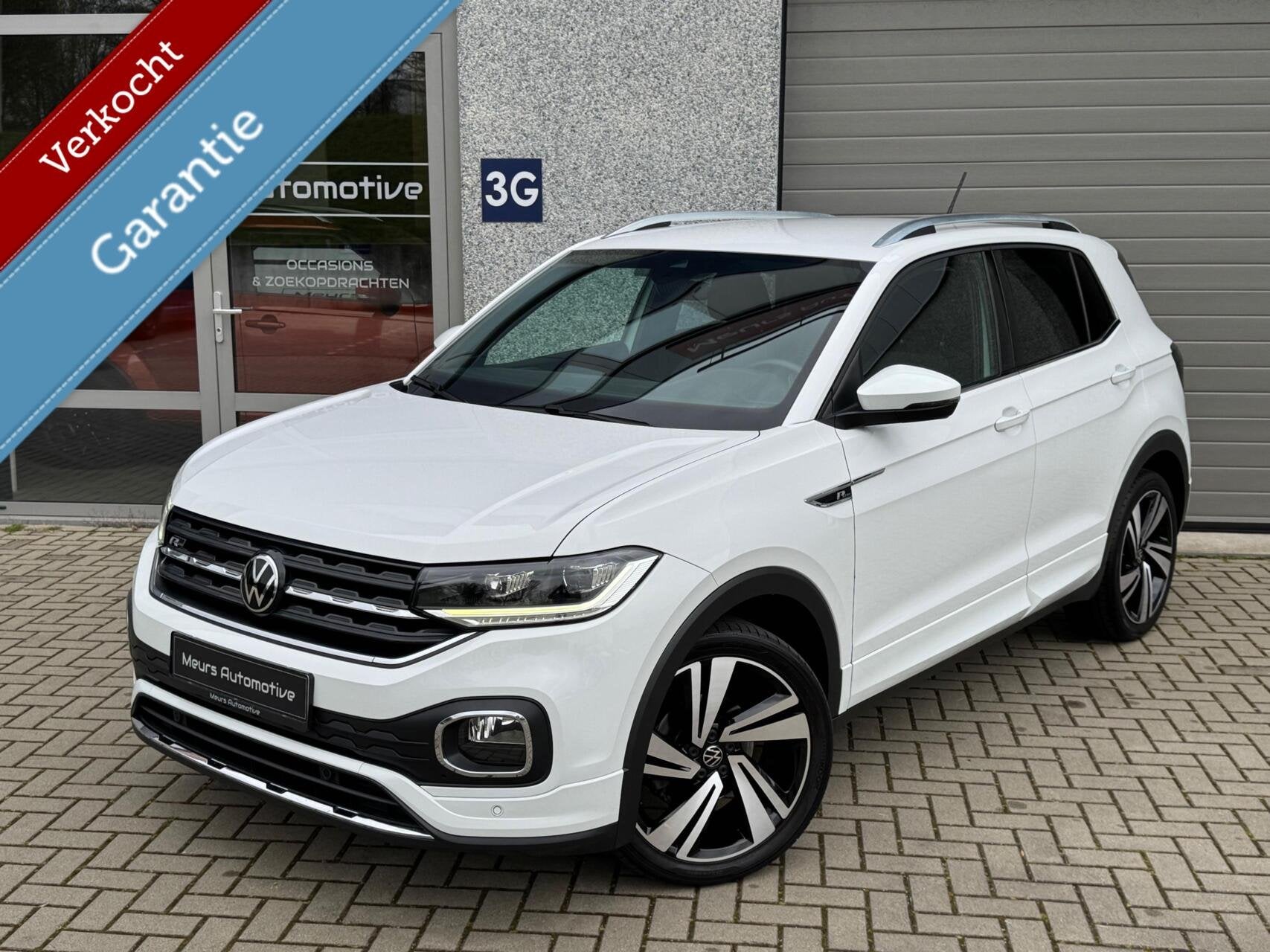 Volkswagen T-Cross 1.5 TSI 2x R-line Virtual/Stoelver/ACC/Ca, Auto's, T-Cross, Zwart, 4 cilinders, 150 pk