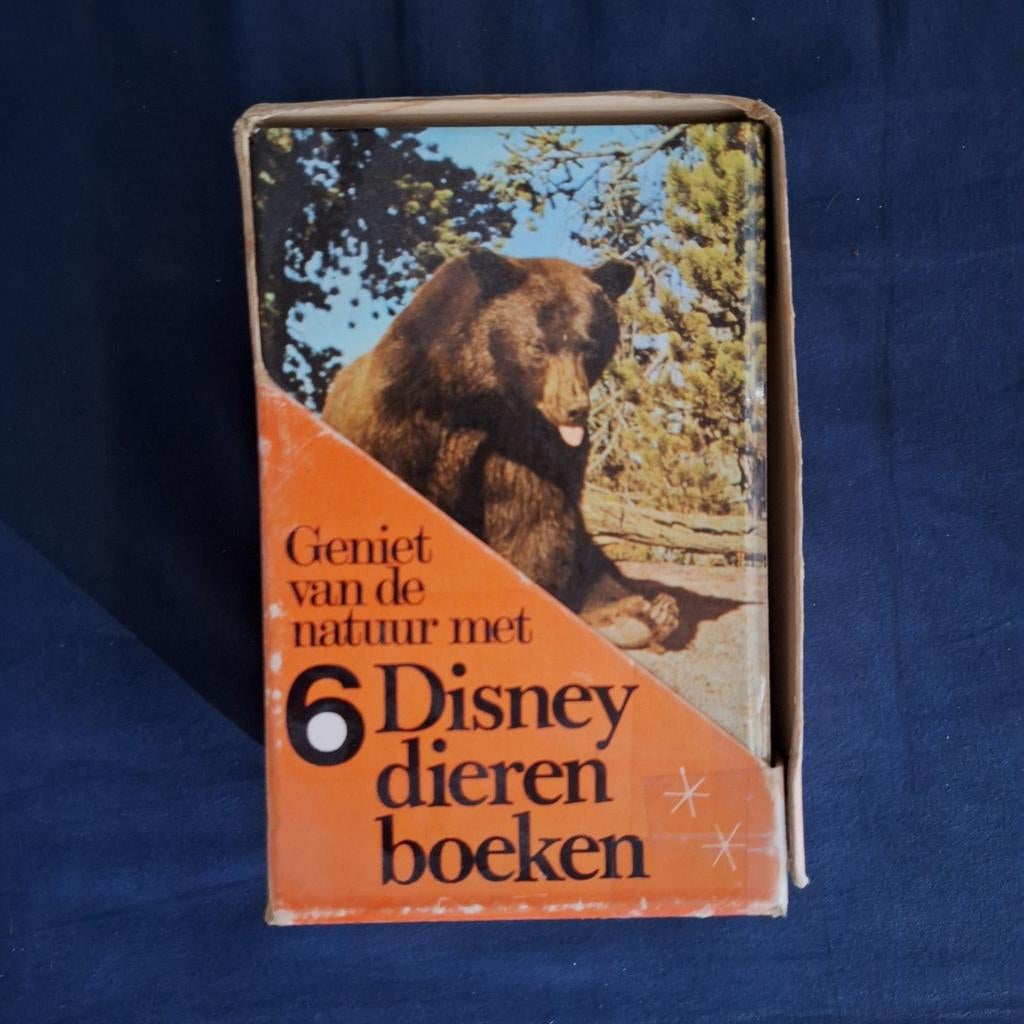 6 Disney dierenboeken - Geniet van de natuur, Ophalen of Verzenden, Gelezen, Walt Disney