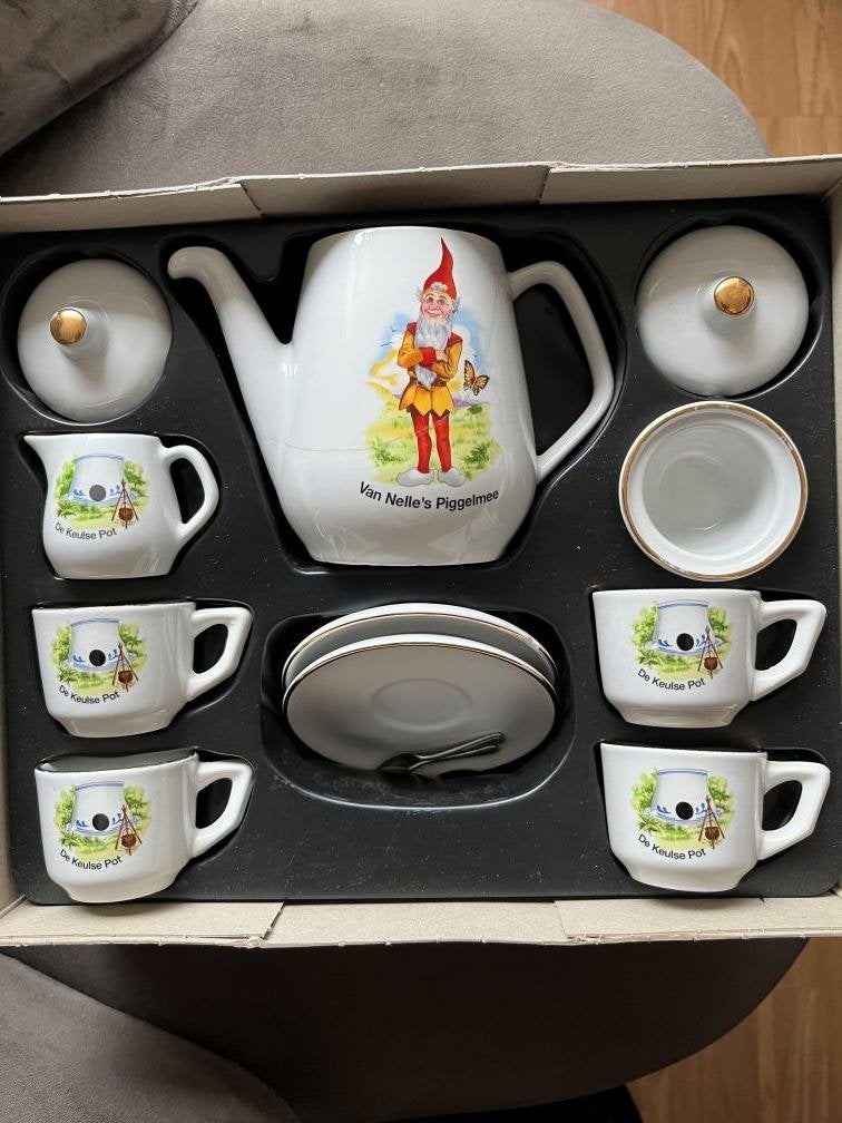 Van Nelle's Piggelmee Porseleinen Kinderservies, Ophalen of Verzenden, Zo goed als nieuw, Jongen of Meisje