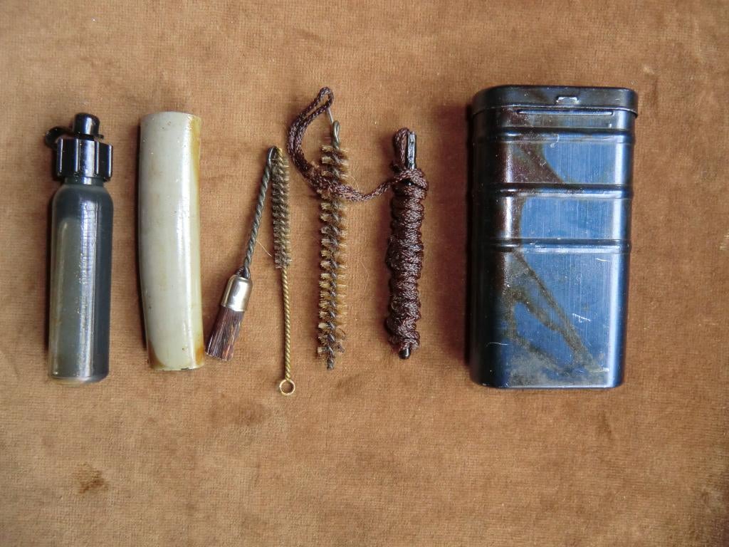 Schoonmaak setje voor Mauser geweer, Verzenden, Gebruikt