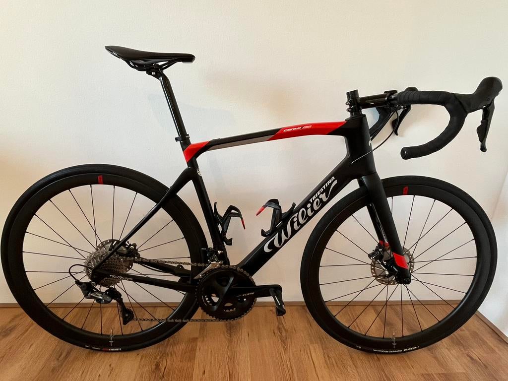 Wilier Cento 1 NDR racefiets met carbon wielen Maat L, 28 inch, Gebruikt, Carbon, Meer dan 20 versnellingen