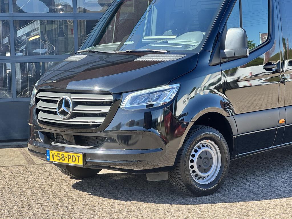Mercedes-Benz Sprinter 317 L2H2 | 3,5t Trekhaak | LED | Navi, Automaat, Gebruikt, 4 cilinders, Zwart