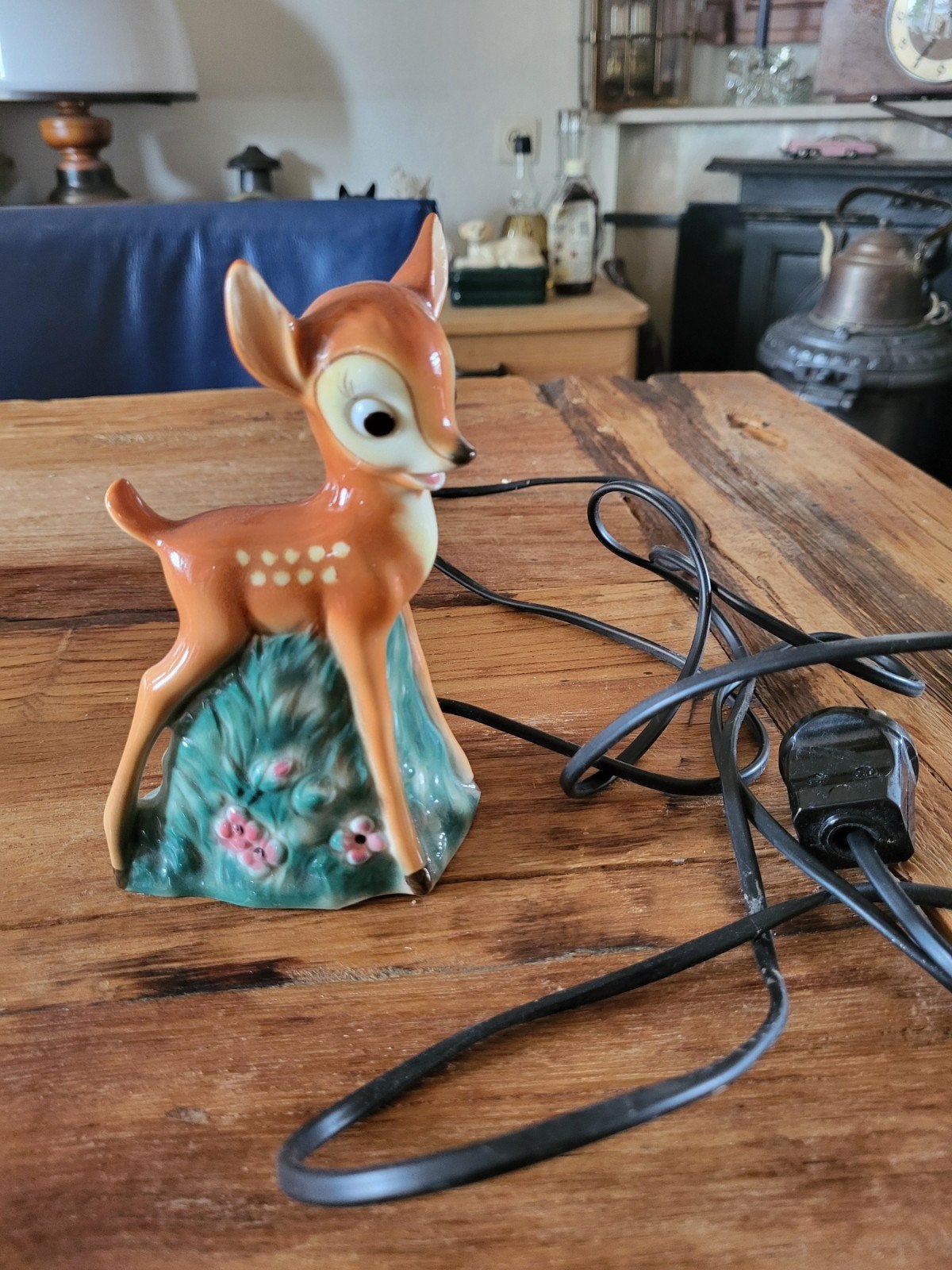 Vintage Bambi Parfumlampje - Charmante Hertenfiguur, Antiek en Kunst, Ophalen of Verzenden