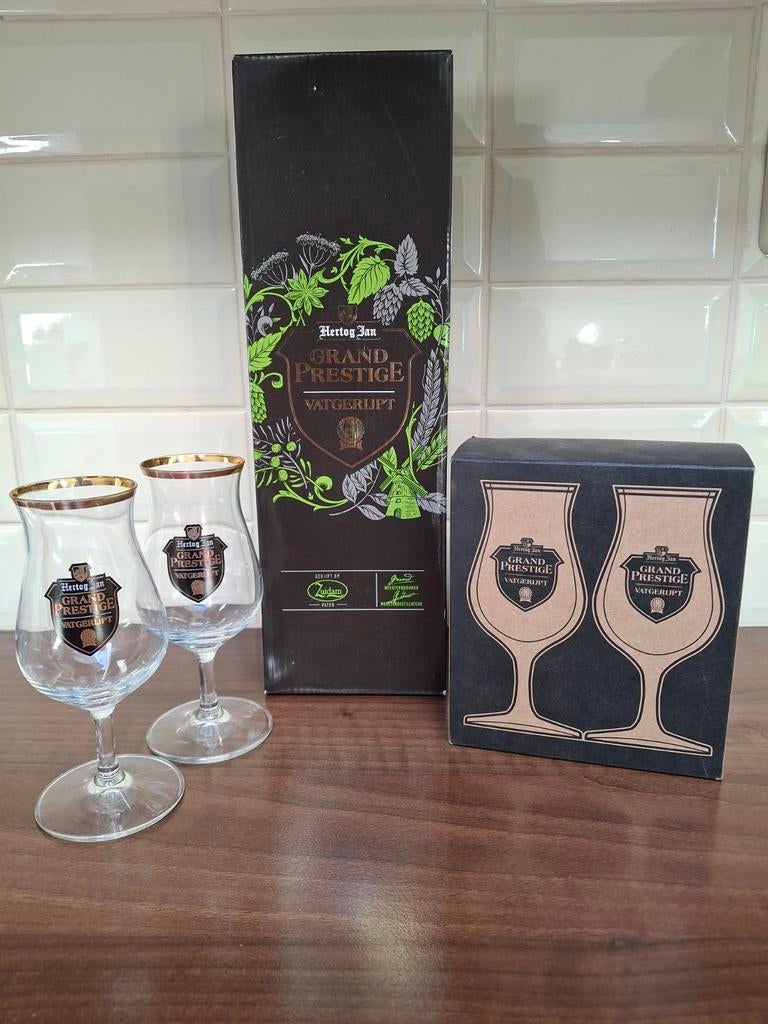Hertog Jan Grand Prestige Vatgerijpt 2019 / Zuidam, Verzamelen, Biermerken, Ophalen of Verzenden, Nieuw, Flesje(s), Hertog Jan