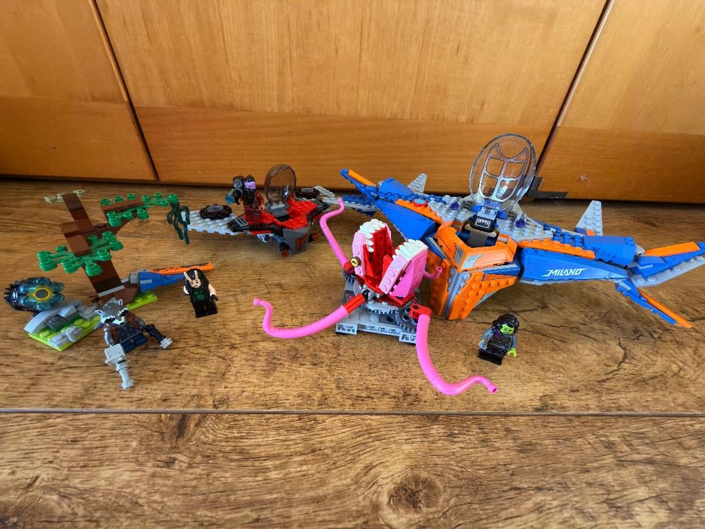 LEGO Milano VS Abilisk (76081) + Ravager Attack (76079), Marvel, Lego, Overige typen, Ophalen of Verzenden