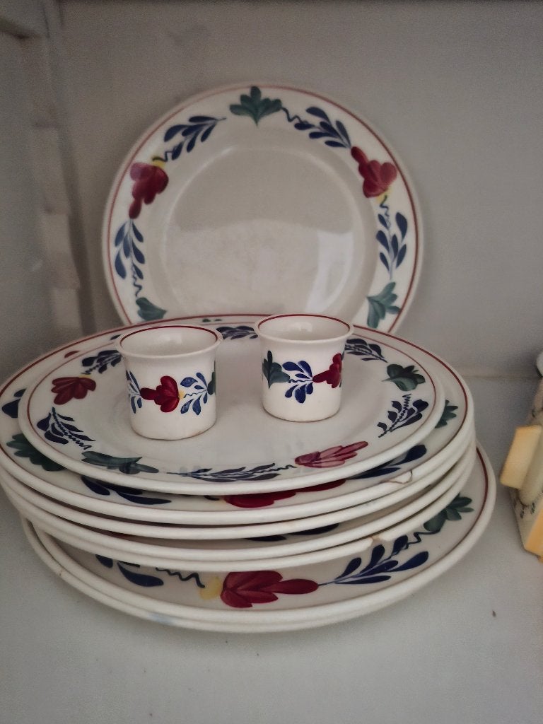 Boerenbond servies, Gebruikt, Ophalen of Verzenden, Royal Boch, Aardewerk