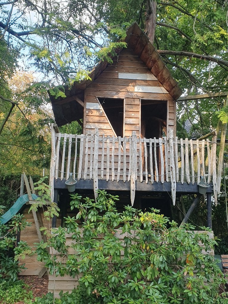 Sprookjes boomhut: GRATIS af te halen, Kinderen en Baby's, Speelgoed | Buiten | Speelhuisjes, Ophalen, Gebruikt, Hout