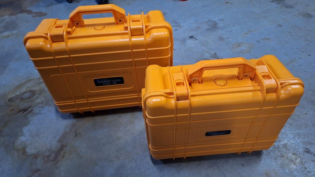 B&W Outdoor Cases Koffer Hardcase plukschuim flightcase, Muziek en Instrumenten, Behuizingen en Koffers, Nieuw, /, /, Flightcase