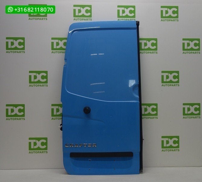 Volkswagen Crafter ('06-'16) Achterdeur links dicht H1 blauw, Gebruikt, Ophalen of Verzenden, Achter, Volkswagen