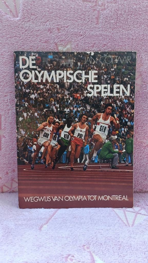 Cottaar, Jan - De olympische spelen, Ophalen of Verzenden, Gelezen, Jan Cottaar, Overige sporten