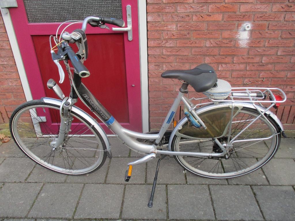 Damesfiets met lage instap, Fietsen en Brommers, Fietsen | Dames | Damesfietsen, 53 tot 56 cm, Versnellingen, Zo goed als nieuw
