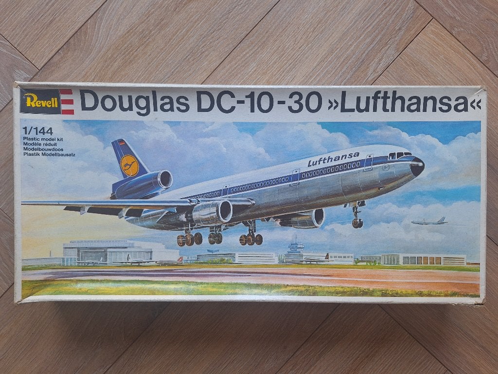 1:144 1/144 Revell Douglas DC-10-30 “Lufthansa”, 1:144 tot 1:200, Revell, Ophalen of Verzenden, Zo goed als nieuw