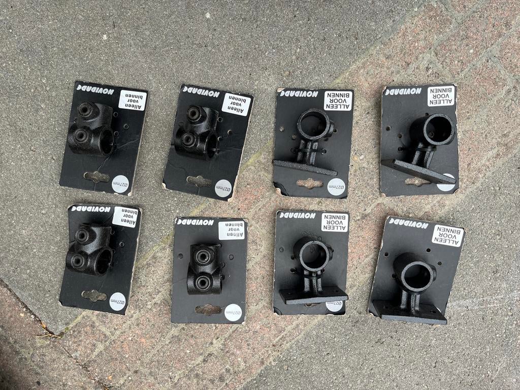 Steigerbuis koppelingen Ø27mm - Nieuw (8 stuks), Doe-het-zelf en Verbouw, Steigers, Ophalen of Verzenden, Nieuw, Overige typen