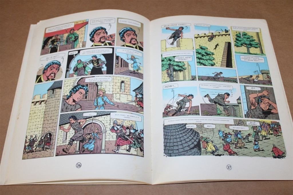 De zwarte prins. De koene ridder., Boeken, Stripboeken, Eén stripboek, Ophalen of Verzenden, Gelezen