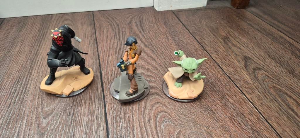 Star Wars Disney Infinity Figuren - Darth Maul, Ezra, Yoda, Verzamelen, Star Wars, Ophalen of Verzenden