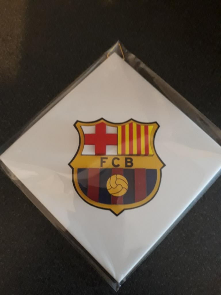 FC Barcelona tegel, Ophalen of Verzenden, Nieuw, Buitenlandse clubs, Overige typen