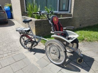 Van Raam fiets type O-Pair2, Ophalen, Gebruikt, Schijfrem, Van Raam
