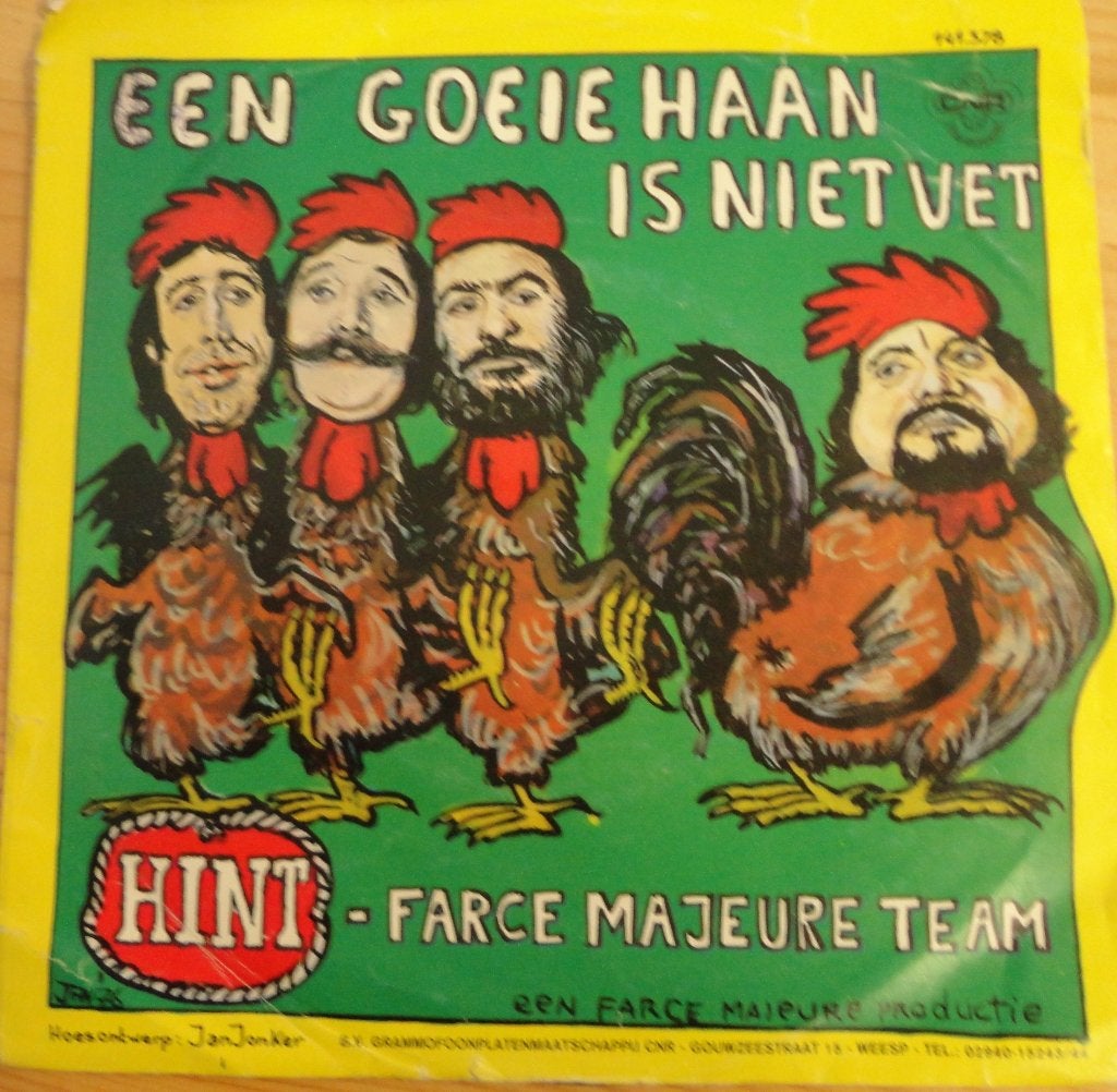 Hint > Een goeie haan is niet vet, Ophalen of Verzenden, Gebruikt, 7 inch, Nederlandstalig
