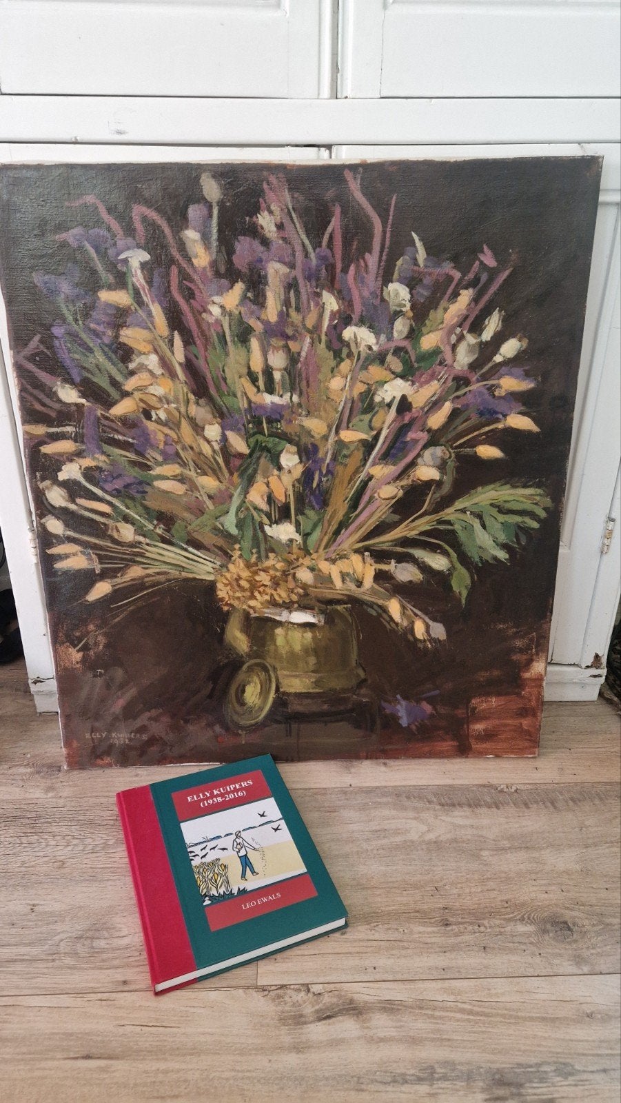Stilleven van Elly Kuipers, Antiek en Kunst, Ophalen, Bloemen