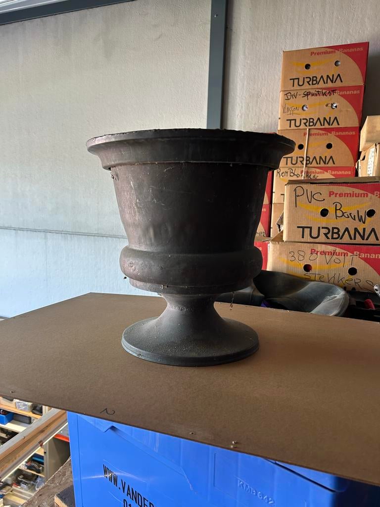 Antieke bronzen plantenpotten - diverse maten, Ophalen of Verzenden