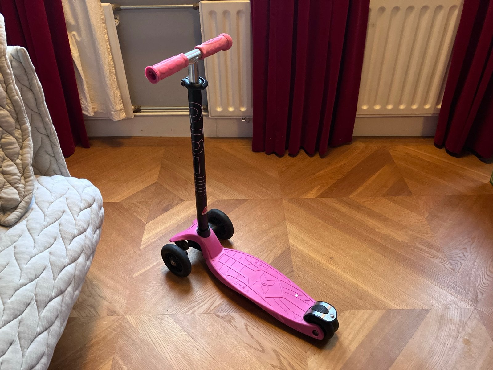 Micro step Maxi roze, Fietsen en Brommers, Ophalen, Gebruikt, Gewone step