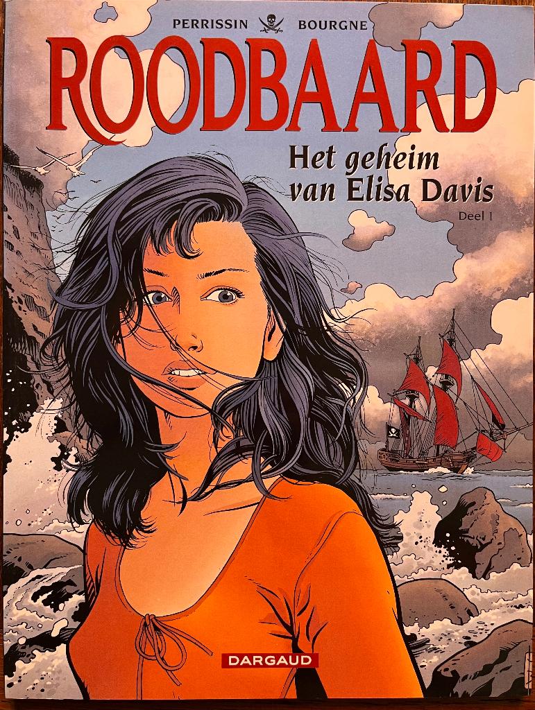 Roodbaard - Het geheim van Elisa Davis deel 1, Verzenden, Eén stripboek, Zo goed als nieuw, Marc Bourgne