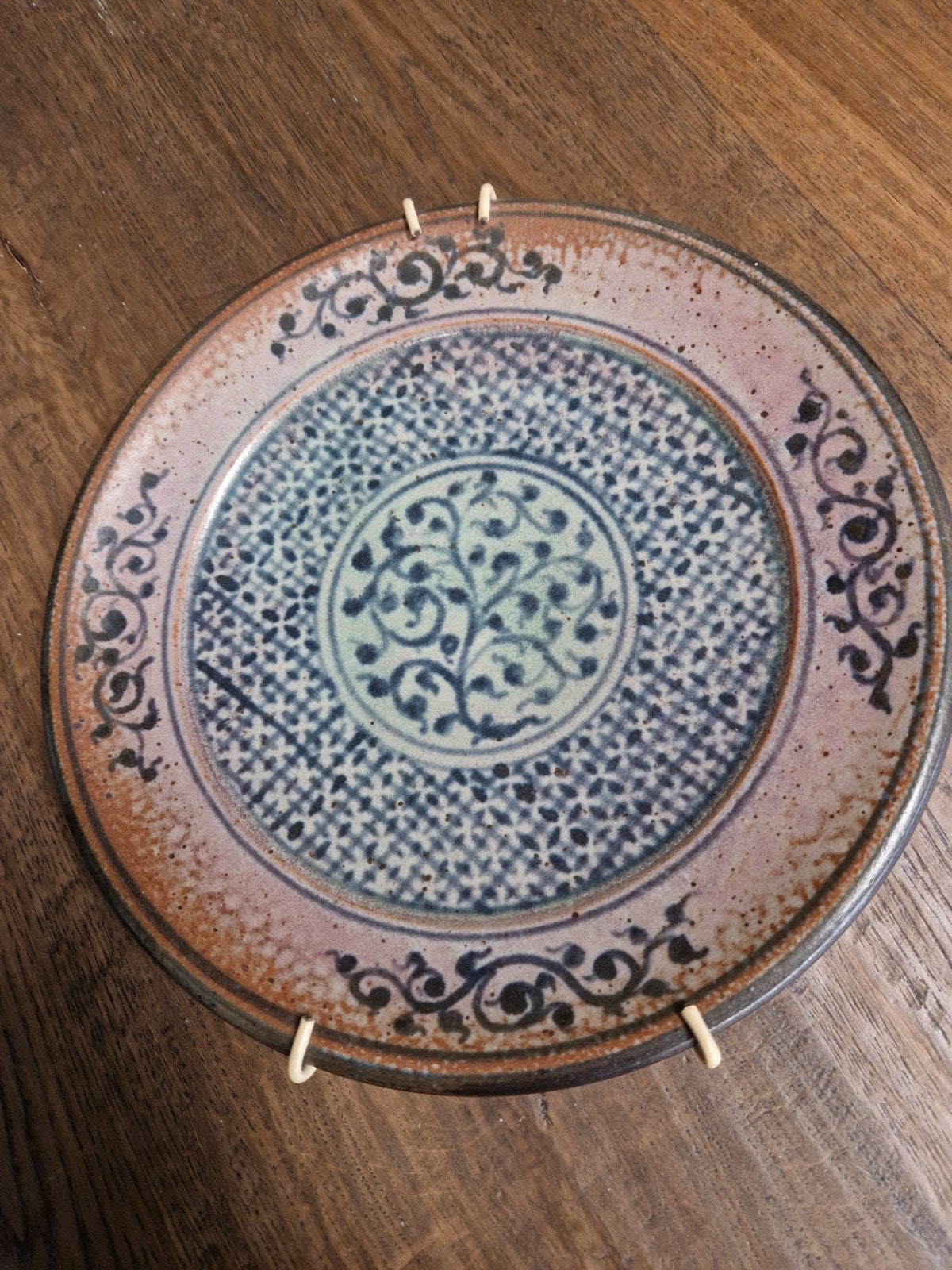 Decoratieve Keramische Wandplaat - Handgemaakt, Ophalen of Verzenden