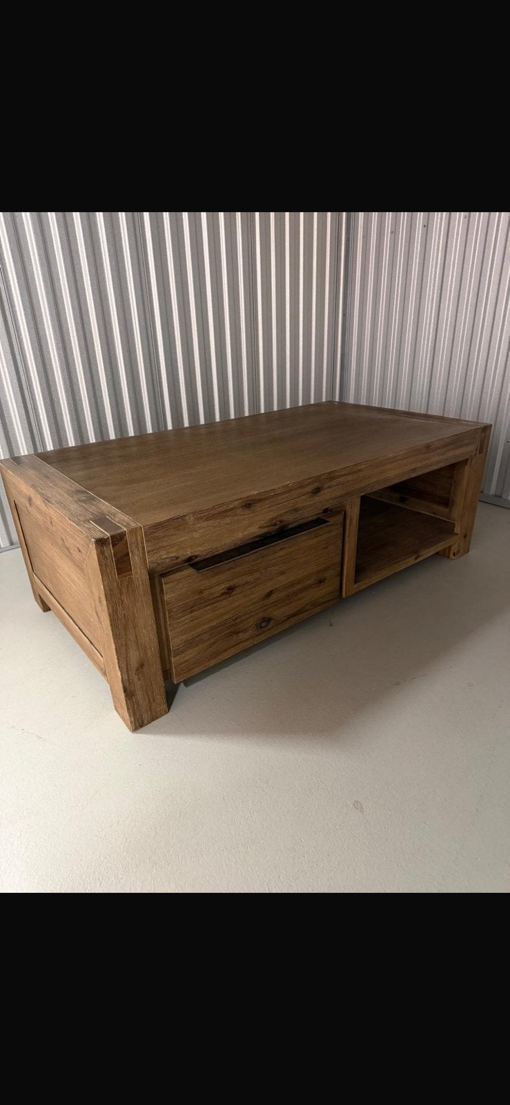 Salon tafel 130x70x46, Zo goed als nieuw, Minder dan 100 cm, 25 tot 50 cm, 50 tot 100 cm