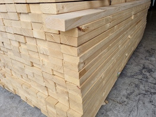 Balkhout CLS 38x58 / 38x89 / 38x285, Ophalen, 25 tot 50 mm, Nieuw, Minder dan 200 cm