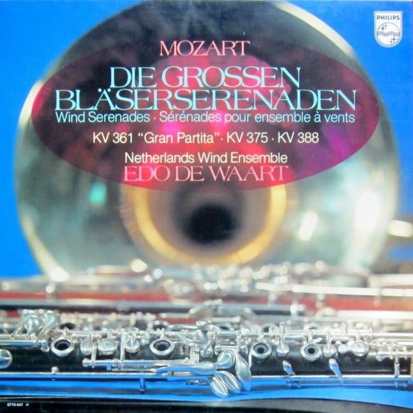LPbox - Mozart - Die Grossen Bläserserenaden, Overige typen, Ophalen of Verzenden, Zo goed als nieuw, 12 inch