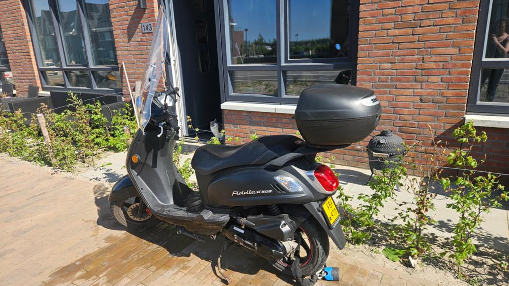 Sym Fiddle 2 uit 2020 te koop, Ophalen, Zo goed als nieuw, Benzine