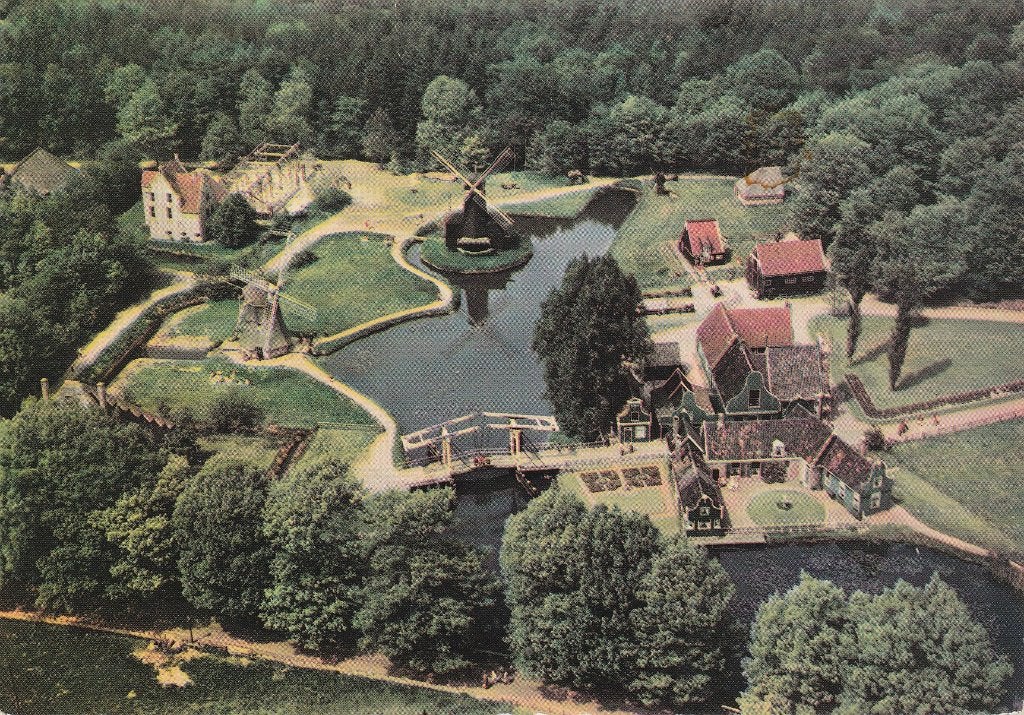 Ansichtkaart Nederlands Openluchtmuseum Arnhem, Ophalen of Verzenden, 1960 tot 1980, Gelopen, Gelderland