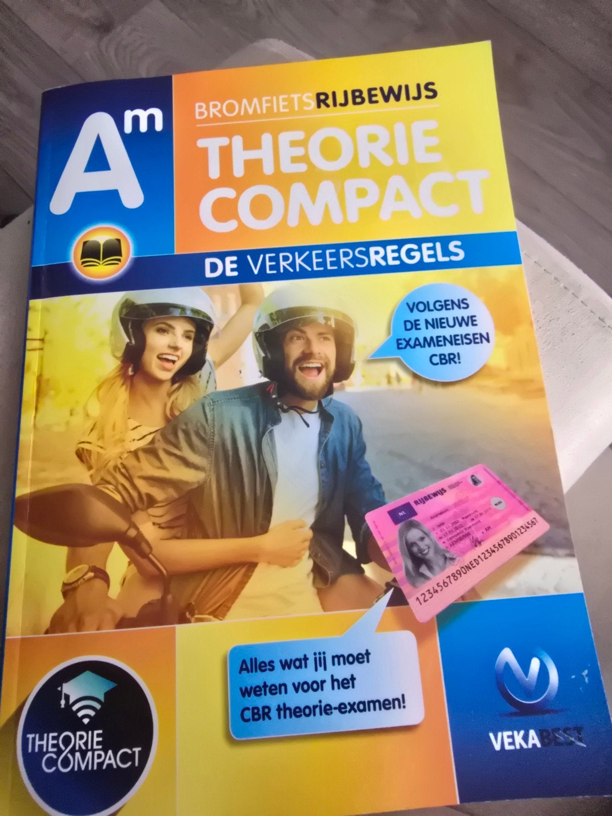 Bromfietsrijbewijs Theorieboek, Onbekend, Nieuw, Ophalen of Verzenden, Alpha