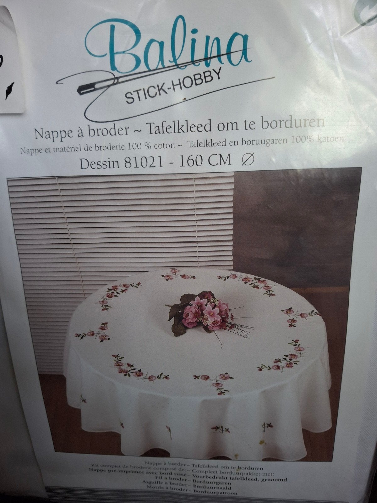 Tafelkleed, Ophalen of Verzenden, Nieuw, Borduurpakket
