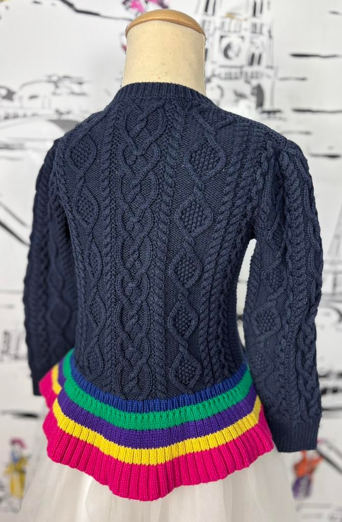 Ralph Lauren aran gebreide trui maat 4, Gebruikt, Trui of Vest, Ralph Lauren, Ralph Lauren EU