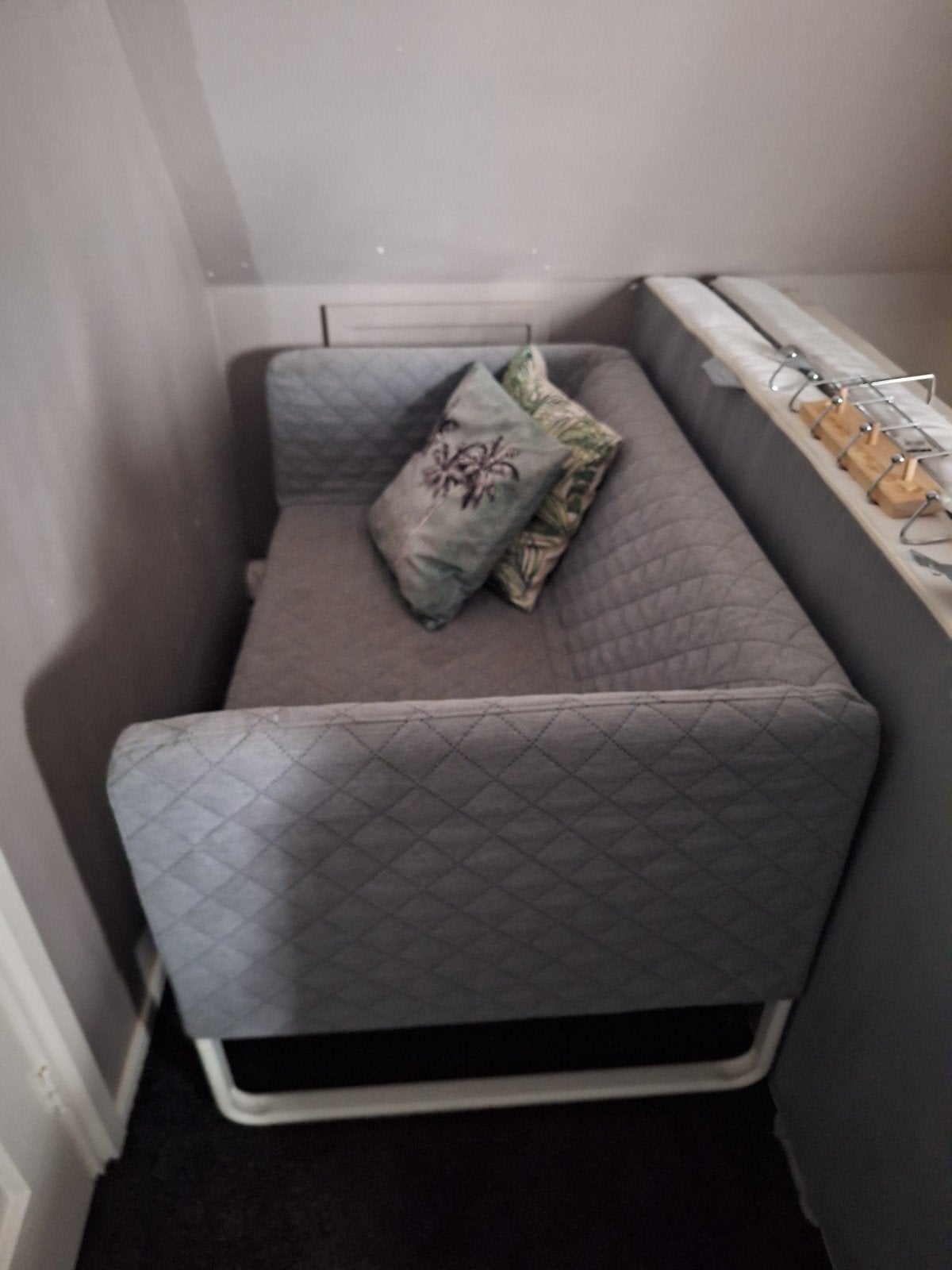 IKEA Knopparp Bankje met uitwasbare hoes - Ideaal voor tiene, Ophalen, Gebruikt, Minder dan 75 cm, Tweepersoons