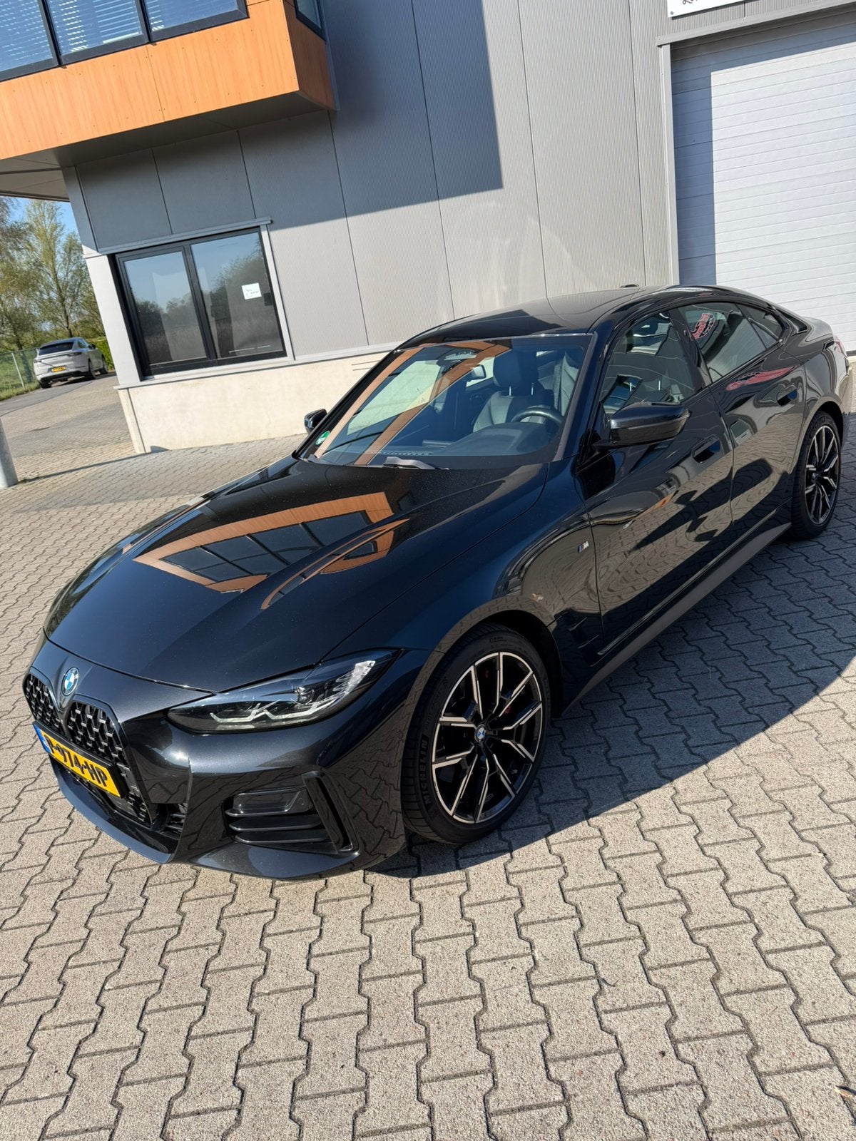 BMW 430i business edition M sport pro zwart, Auto's, BMW, Automaat, 1998 cc, Achterwielaandrijving, Zwart