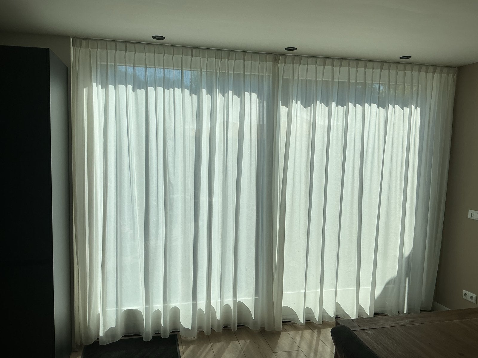 Inbetween Gordijnen - Wit, Huis en Inrichting, Ophalen, 339 cm, Wit, Inbetween gordijn