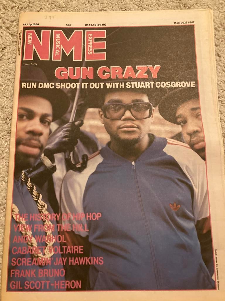 NME 1986 RUN DMC Cabaret Voltaire MOTÖRHEAD The Fall WARHOL, Ophalen of Verzenden, Muziek, Film of Tv