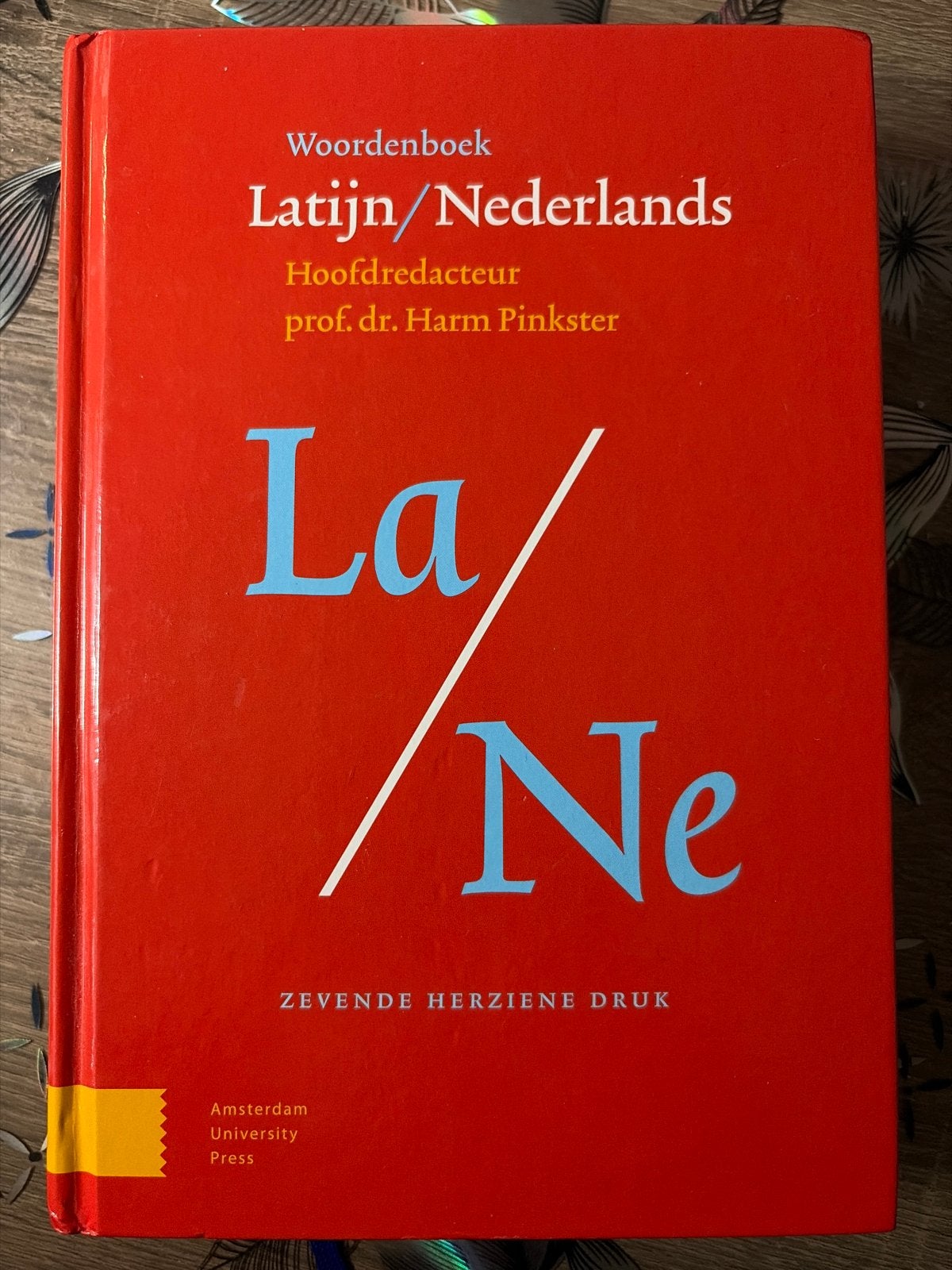 Als nieuw - Hardcover Woordenboek Latijn/Nederlands Pinkster, Ophalen of Verzenden, Alpha, Zo goed als nieuw, Niet van toepassing