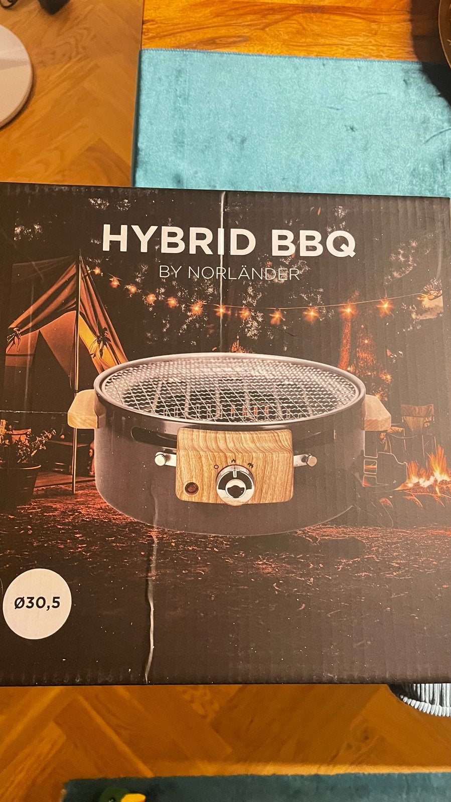 Norlander Hybride BBQ - Nieuw in doos, Ophalen of Verzenden, Nieuw
