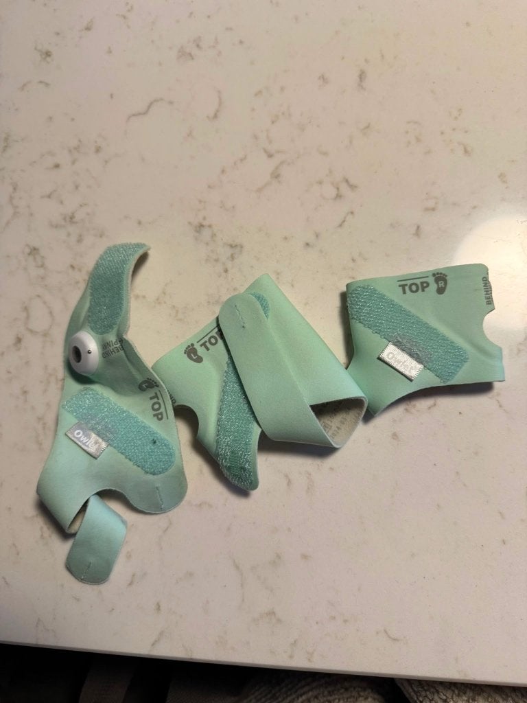 Owlet Dream Sock - hart en zuurstof meter, Ophalen of Verzenden, Zo goed als nieuw, Minder dan 100 meter, Digitaal